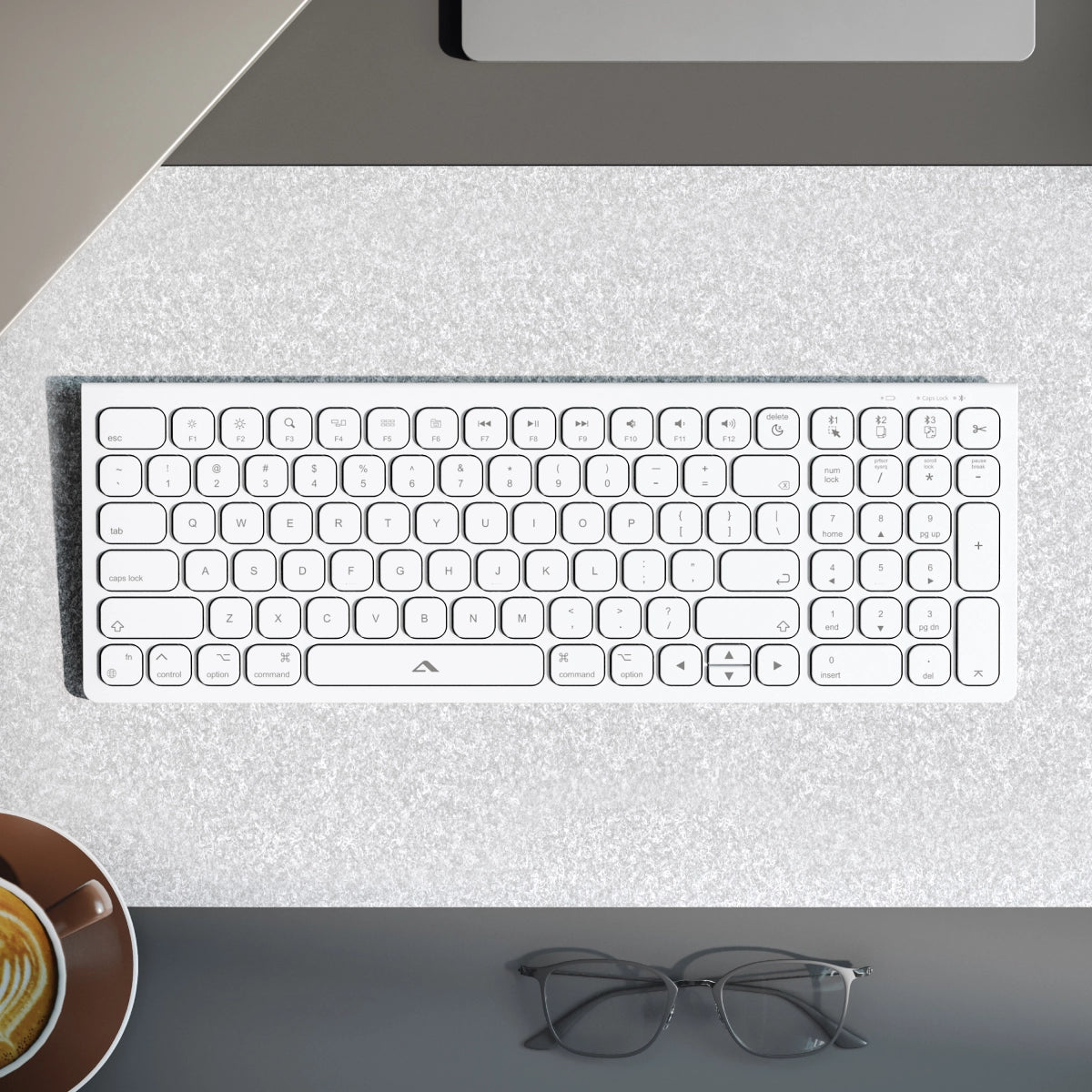 Echelon Compact USB-C Rechargeable Wireless Keyboard for macOS