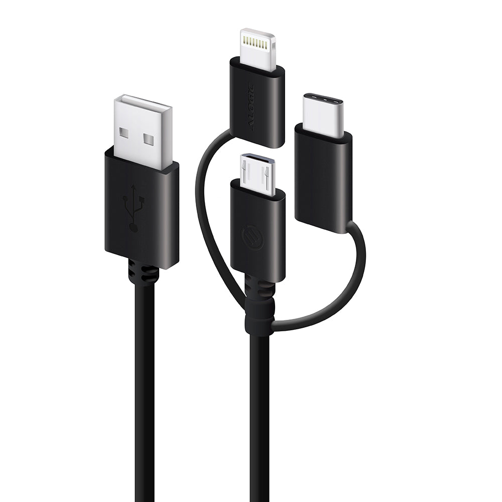 Elements Pro USB 2.0 USB-C to USB-C Cable 1m Black "“ 5A/ 480Mbps