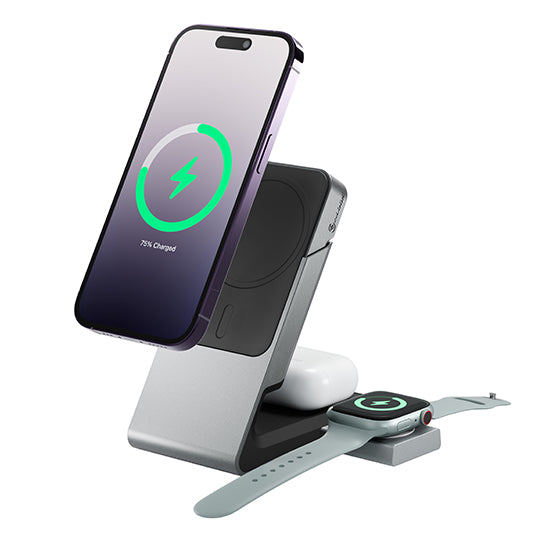 Buy Matrix 3-In-1 Universal Magnetic Charging Dock with Apple Watch Charger  online at Alogic