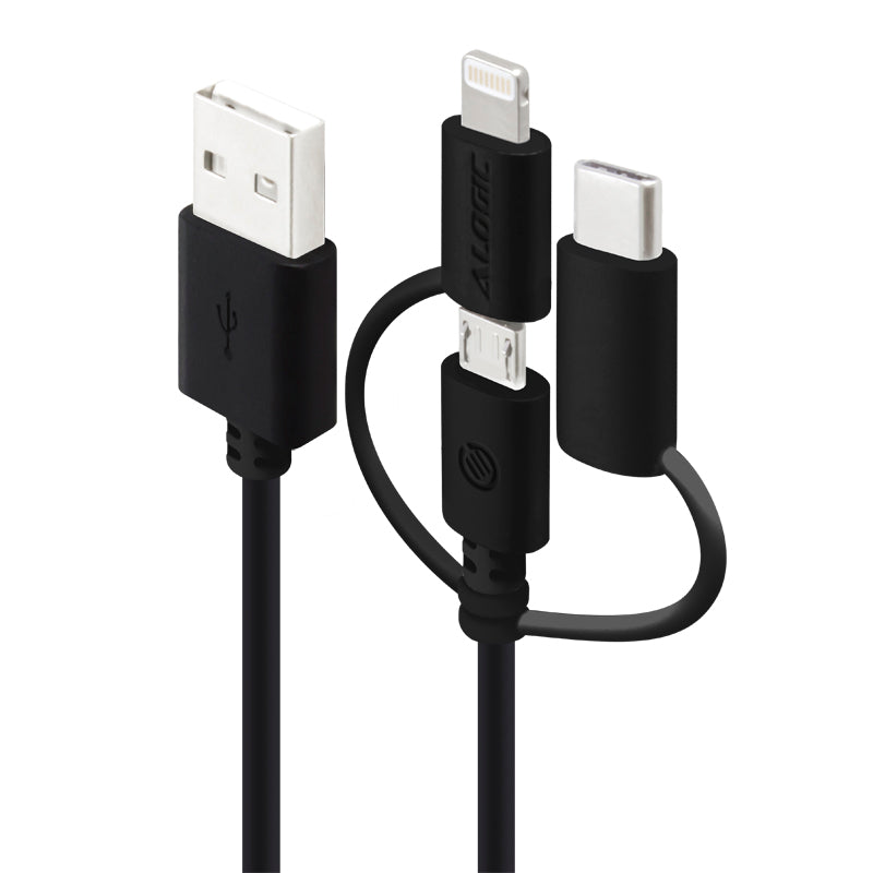 Elements Pro USB 2.0 USB-C to USB-C Cable 1m Black "“ 5A/ 480Mbps