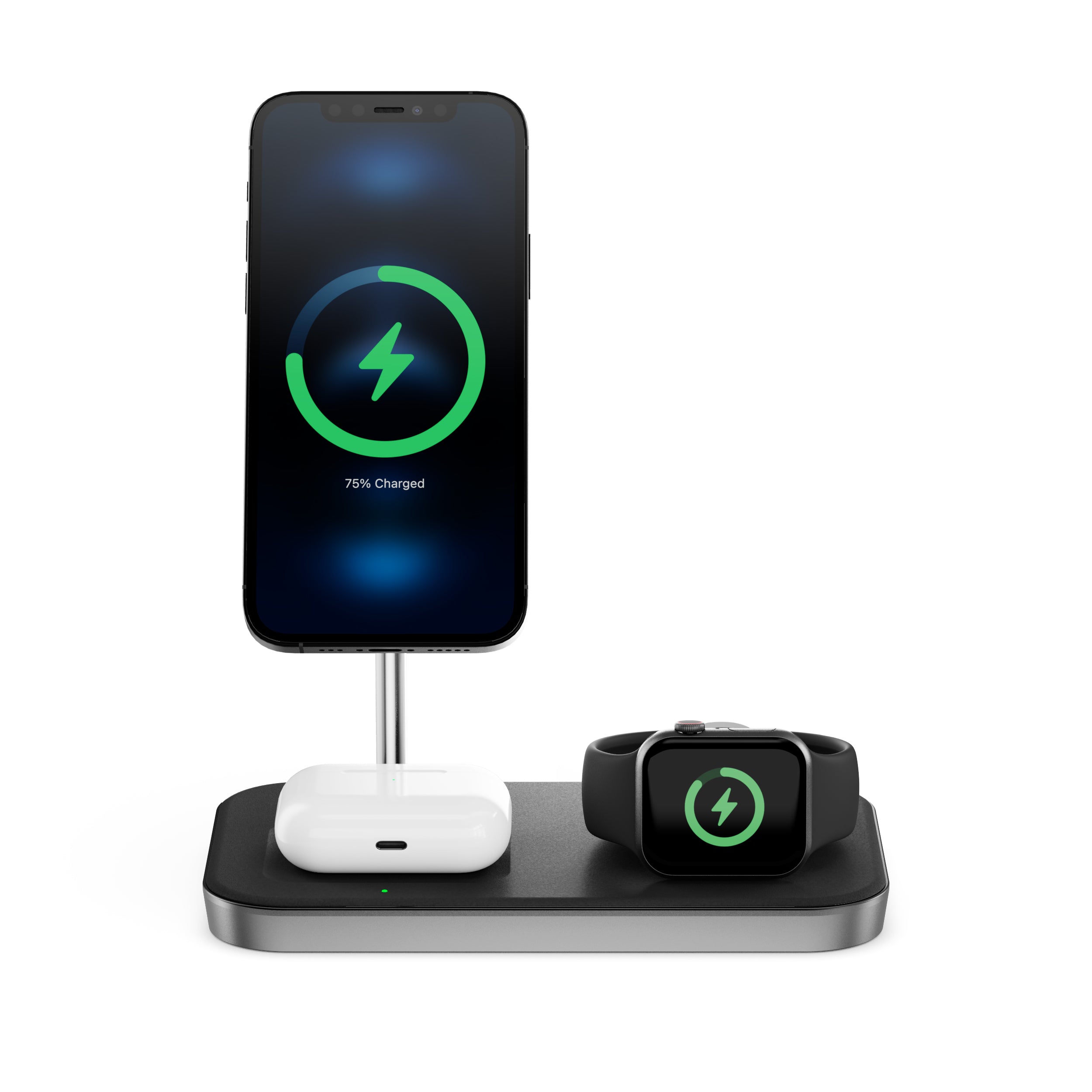 Buy MagSpeed 3-in-1 Wireless 15W Charging Station online at Alogic