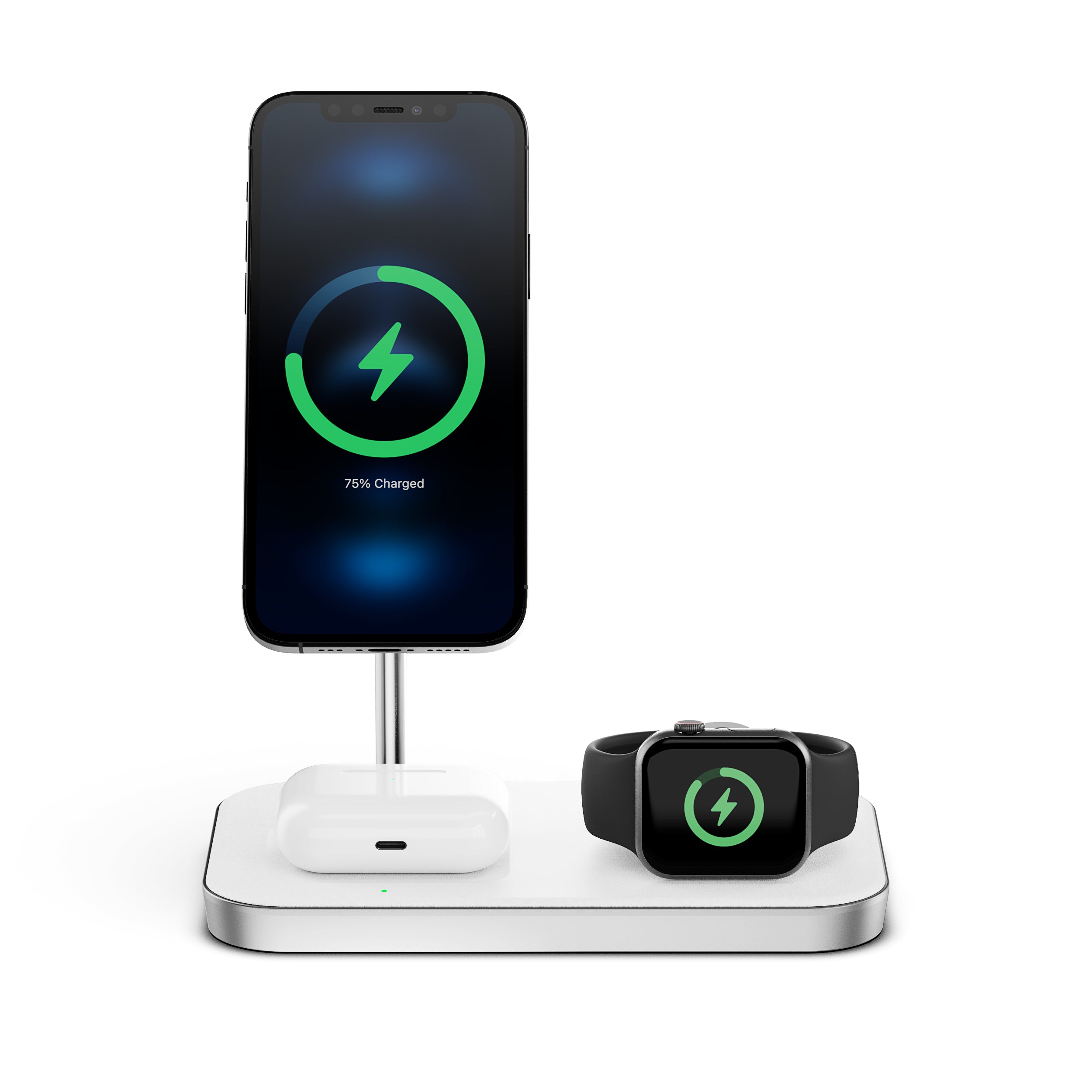 Wireless charger station discount 3 in 1