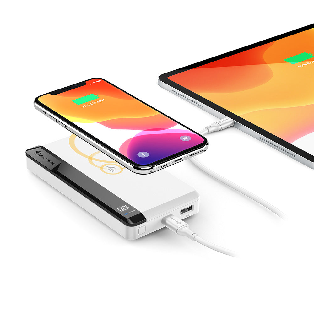 USB-C 10,000mAh Wireless Power Bank Ultimate - with Fast Charging