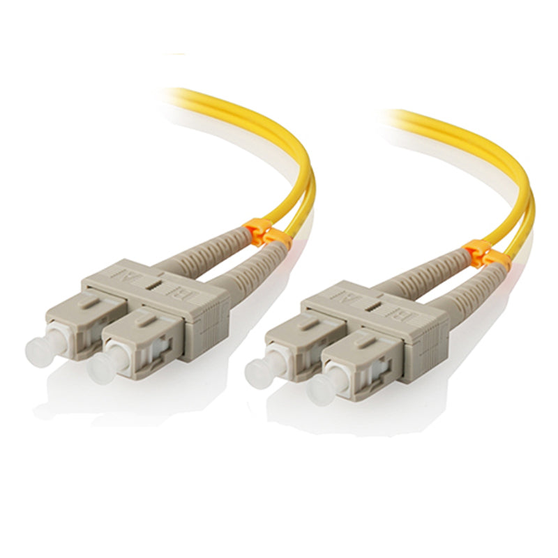 SC-SC Single Mode Duplex LSZH Fibre Cable 09-125 OS2