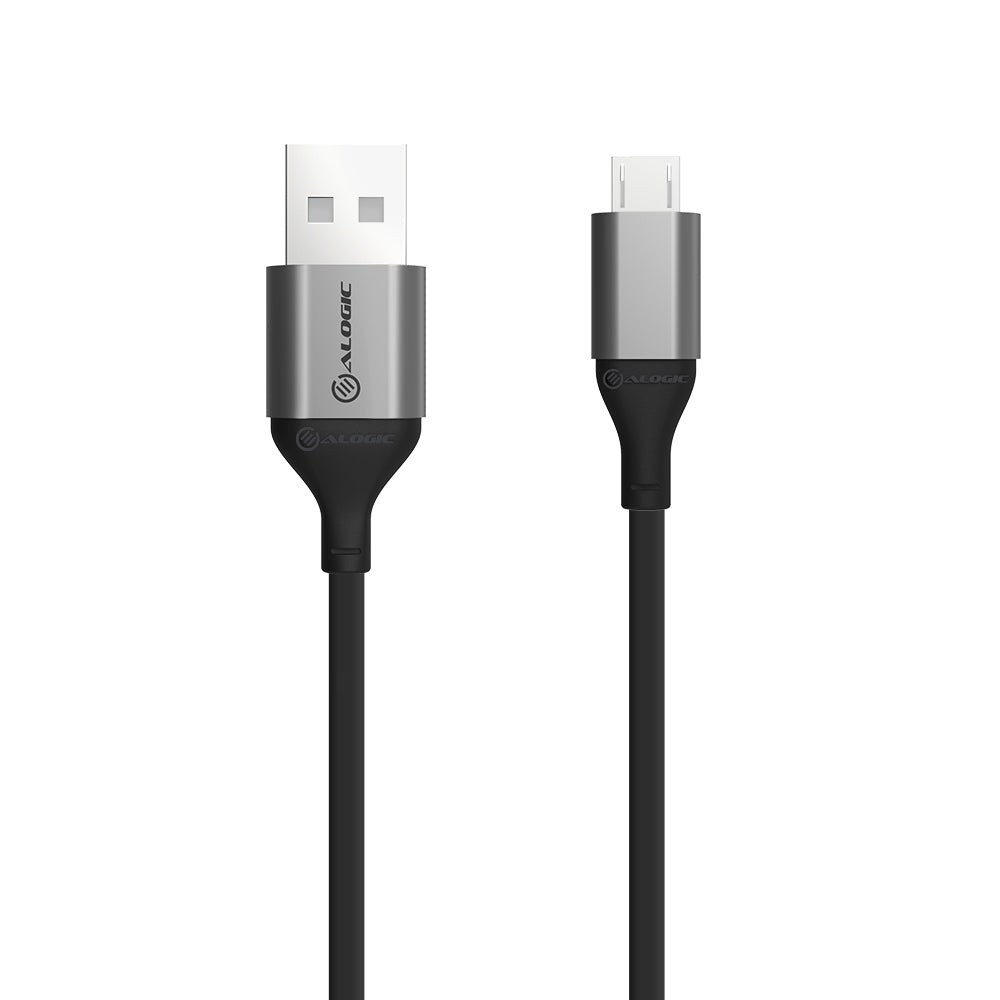 Ultra USB2.0 USB-A (Male) to Micro-B (Male) Cable Space Grey - 2m