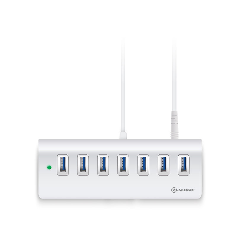 USB 3.0 7 Port USB Desktop Hub - Prime Series