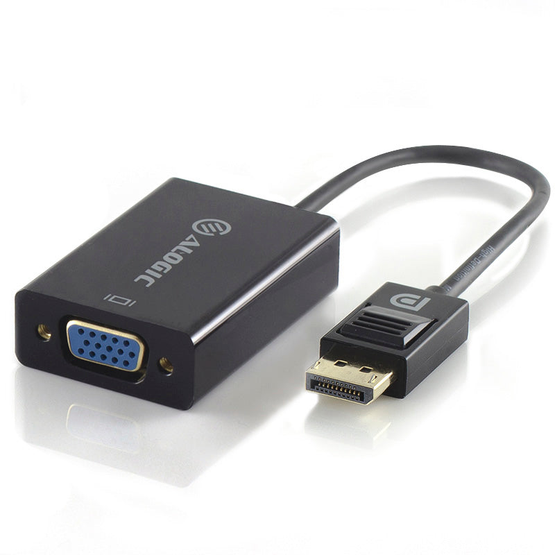 15cm DisplayPort to VGA Adapter Male to Female - Premium Series