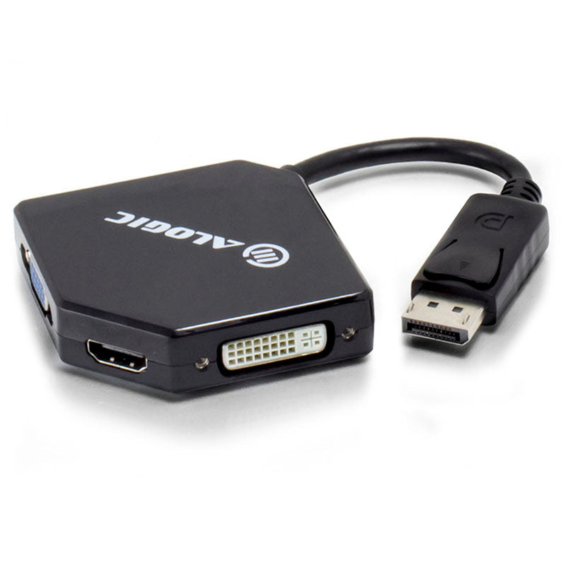 3-in-1 DisplayPort to HDMI DVI VGA Adapter - Elements Series