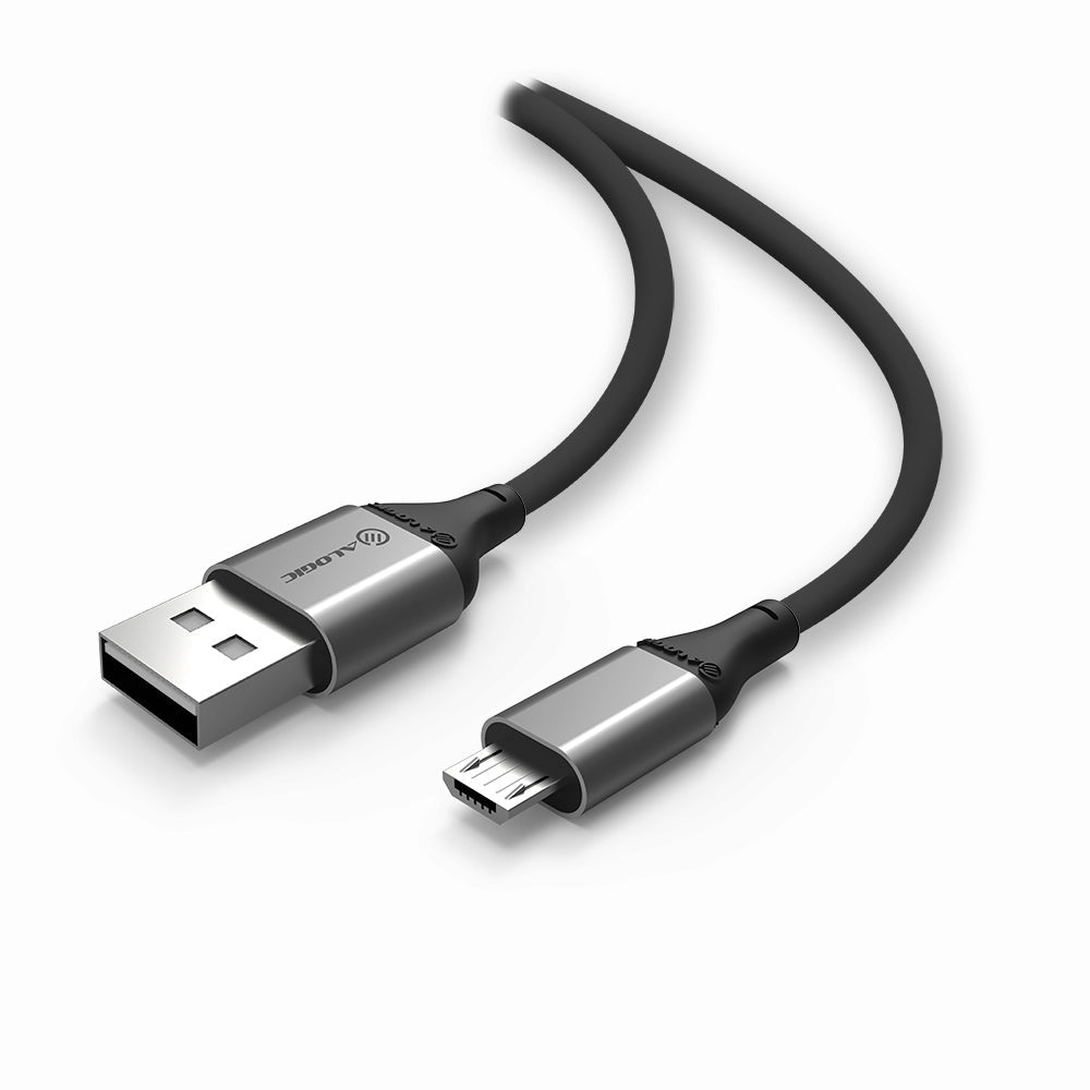 Ultra USB2.0 USB-A (Male) to Micro-B (Male) Cable Space Grey - 2m