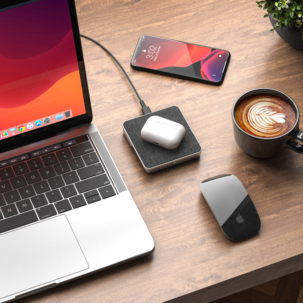 Ultra Wireless Charging Pad - 10W- Space Grey