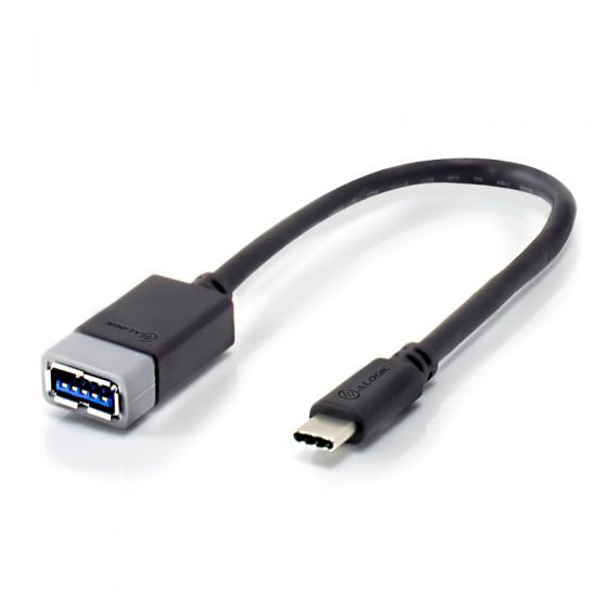 USB 3.1 USB-C to USB-A OTG Adapter - Male to Female 0.15m