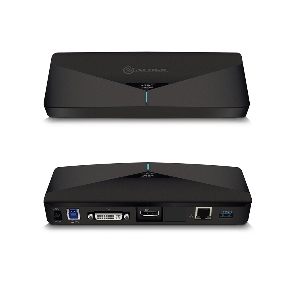 USB 3.0 Universal Dual Display Docking Station with 4K Support