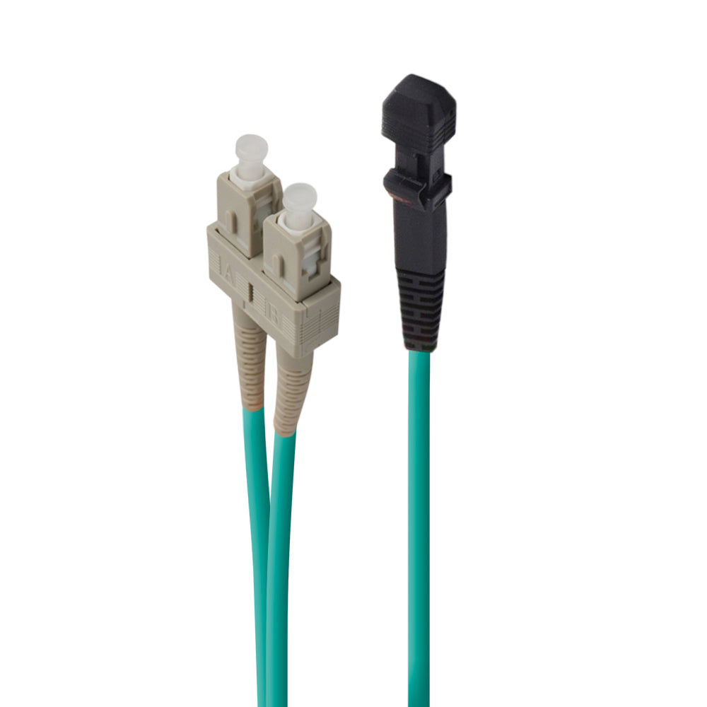 MTRJ-SC 40G/100G Multi Mode Duplex LSZH Fibre Cable 50/125 OM4