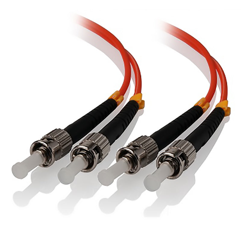 ST-ST Multi Mode Duplex LSZH Fibre Cable 62.5/125 OM1