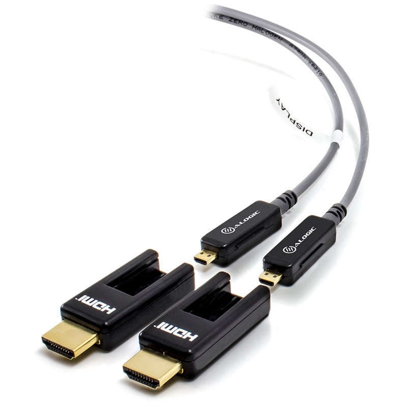 Pluggable High Speed HDMI Active Optic Cable - Carbon Series