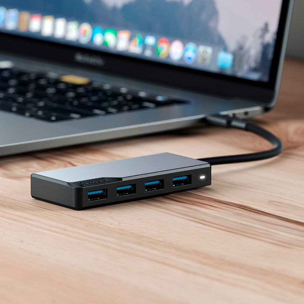 USB-C Fusion SWIFT 4-in-1 Hub - Space Grey