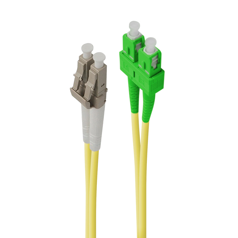 SCA-LC Single Mode Duplex LSZH Fibre Cable 09/125 OS2