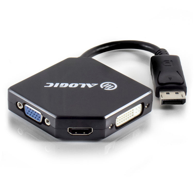 3-in-1 DisplayPort to HDMI DVI VGA Adapter - Elements Series