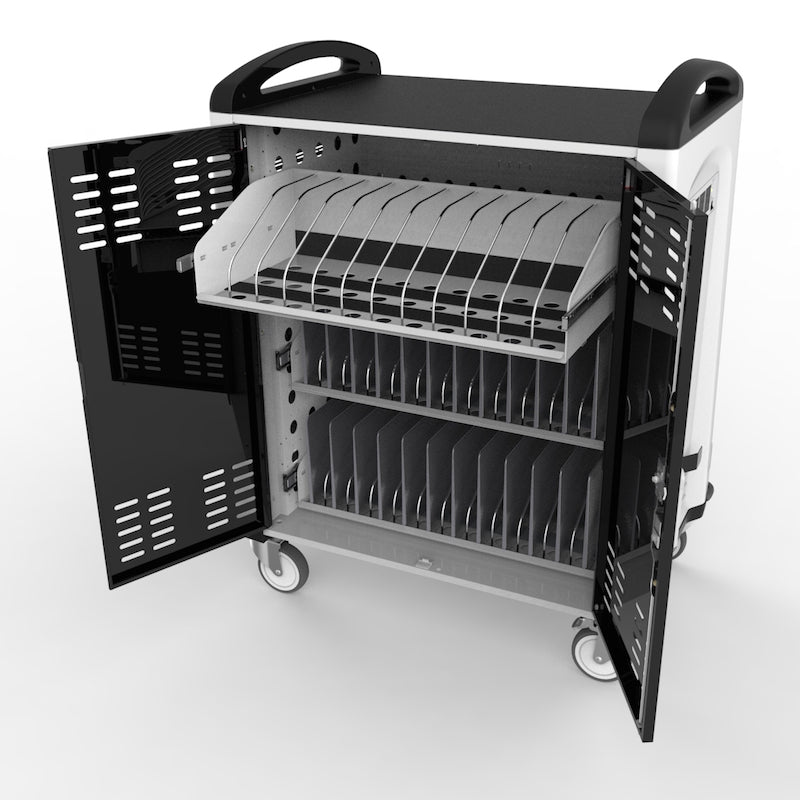 Smartbox 36 Bay Notebook/Chromebook & Tablet Charging Trolley