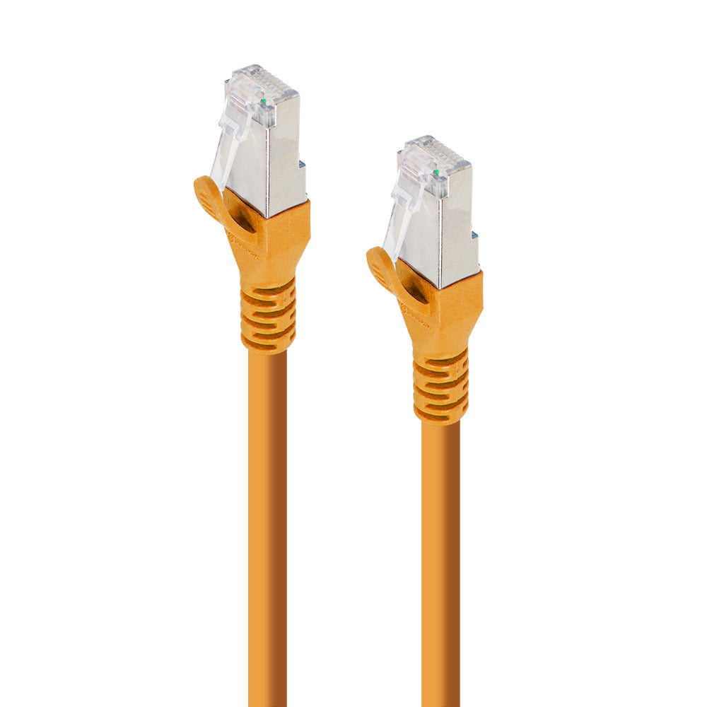 Orange Shielded CAT6A LSZH Network Cable