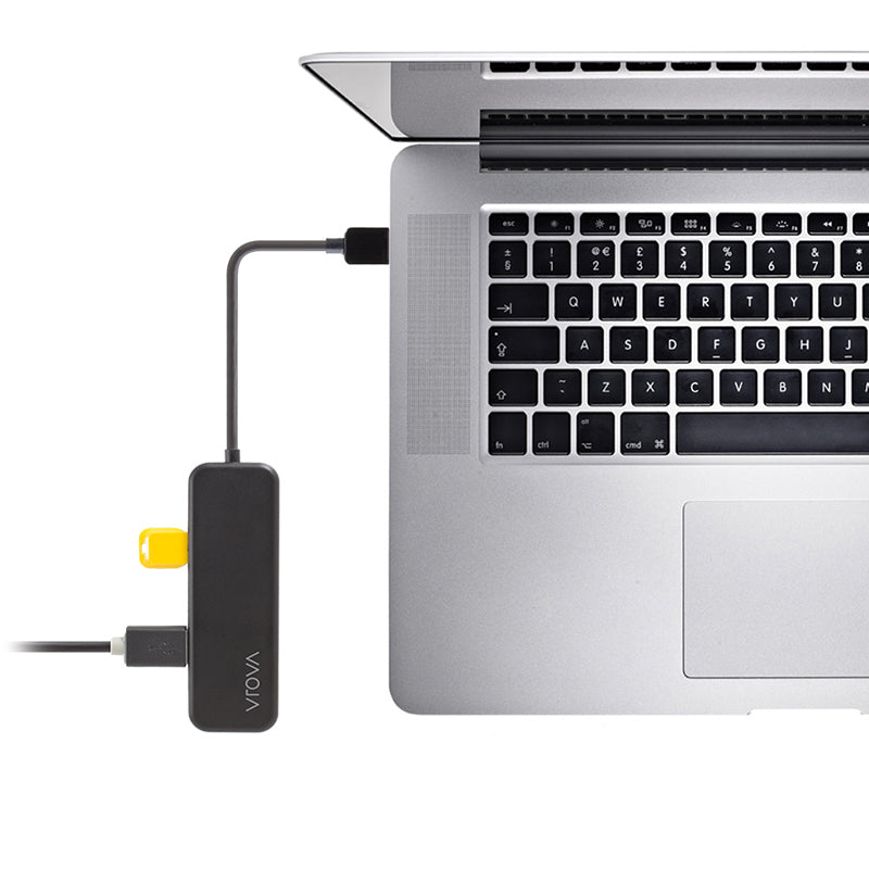 Ultra Slim 4-Port Super Speed USB 3.0 Hub