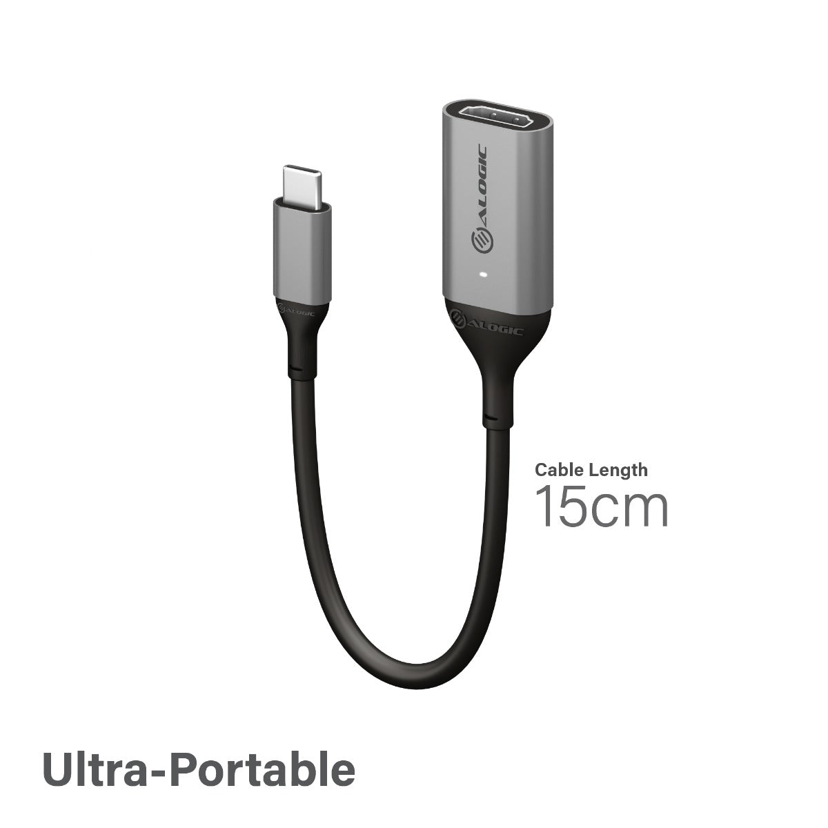 Ultra 15cm USB-C (Male) to HDMI (Female) Adapter - 4K 60Hz