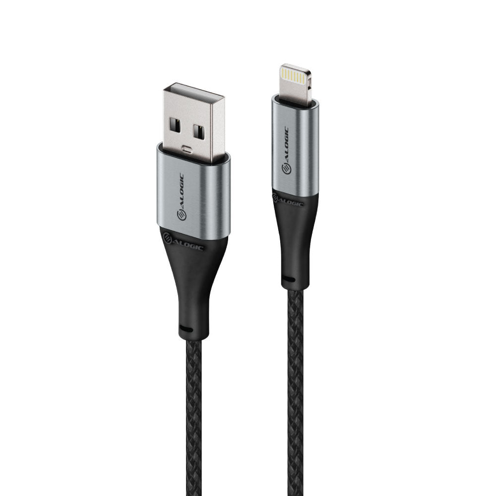 SUPER Ultra USB-A to Lightning Cable -Space Grey-1.5m